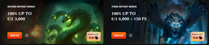 Hades Bet Bonus Offers
